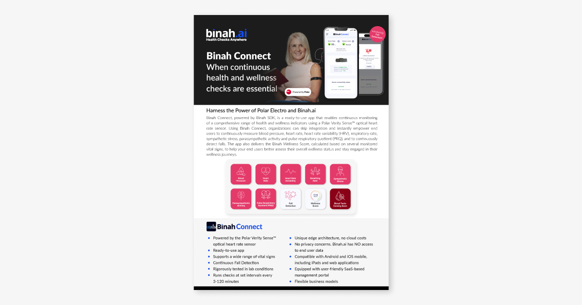 Binah Connect Brochure